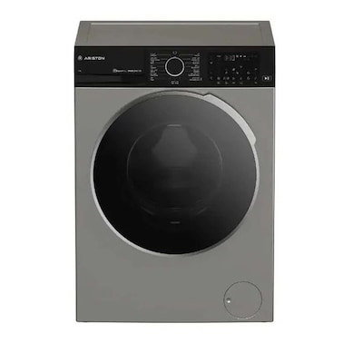 Ariston Washing Machine 9 Kg 1400 RPM Front Load Digital Inverter - Silver - WFST9GWHR