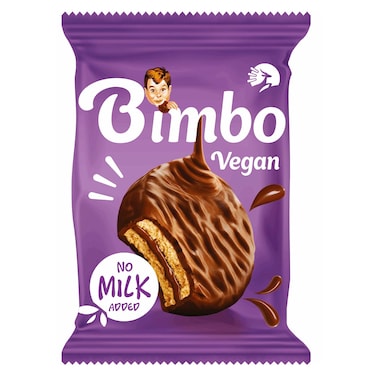 بسكويت بيمبو النباتي محشو ومغطى بكريمة الكاكاو - حجم كبير