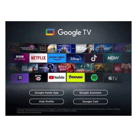 TCL QD-MINI LED TV 65C6K SM RC4K FL