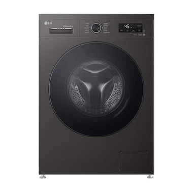 LG Front Loading Wifi Inverter Washing Machine  - 8KG  - Platinum Black - F4Y2TYGYZ