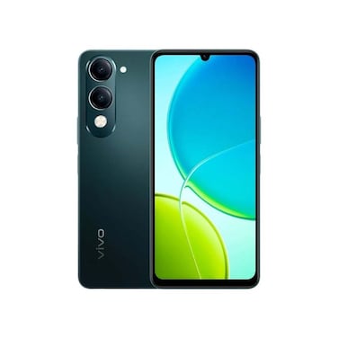 موبايل فيفو Y04 - شاشة 6.74 بوصة 256 جيجابايت/4 جيجابايت ثنائي الشريحة بشبكة الجيل الرابع - أخضر غامق