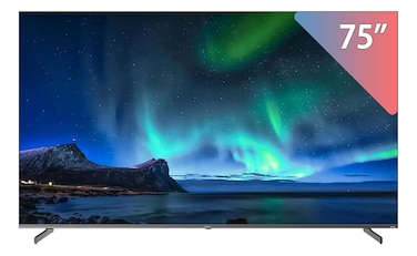 تلفزيون كاجيتو سمارت 75 بوصة 4K بدون إطار كيو ليد - K75QA501