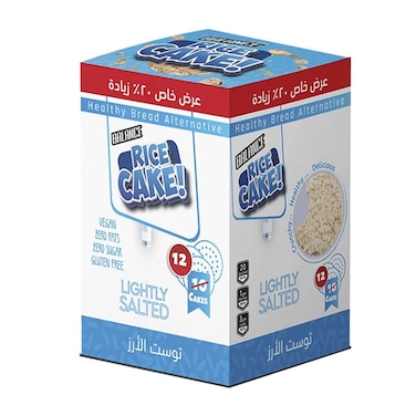 توست الأرز المملح بالانس - 12 قطعة
