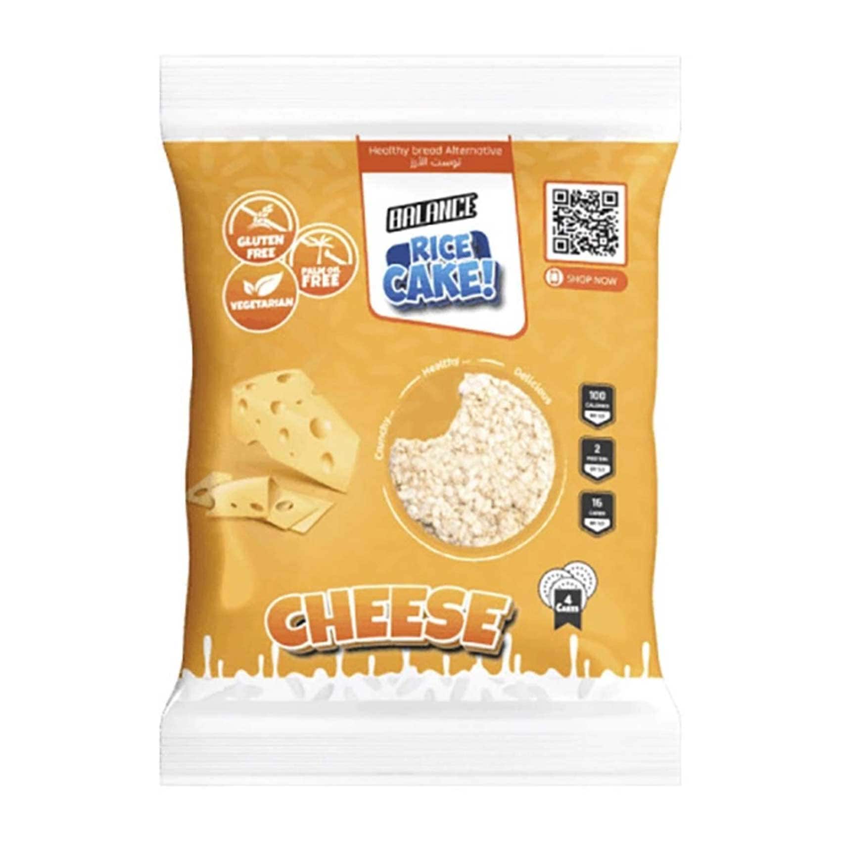 Rice cake & Harry② Buy Balance Cheese Rice Cake - 4 Pieces Online | Carrefour Egypt