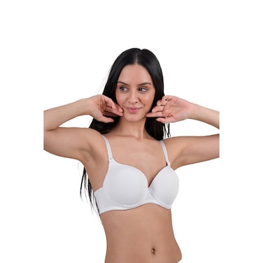 DICE WOMEN FULL CUP BRA WHITE 38 C