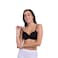 DICE WOMEN PUSH UP BRA BLACK 36 C