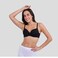 DICE WOMEN PUSH UP BRA BLACK 36 B