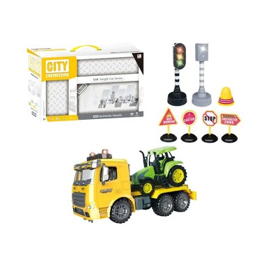 محمل مع جرار ومركبة هندسية مع موسيقى وأضواء - 98-513A