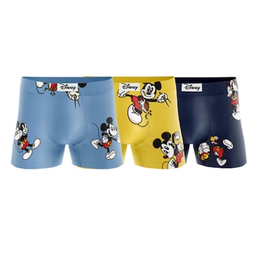 طقم بوكسر ديزني ميكي ماوس للرجال إكس لارج - 3 قطع - 427