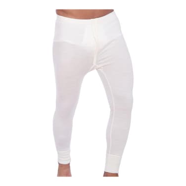 بنطلون تدفئة جيل صوف للرجال - سمول - أبيض