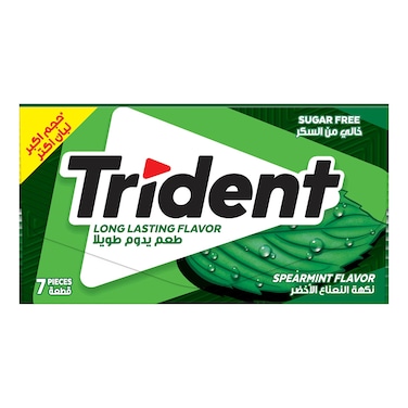 لبان ترايدنت بالنعناع - 13.5 جرام