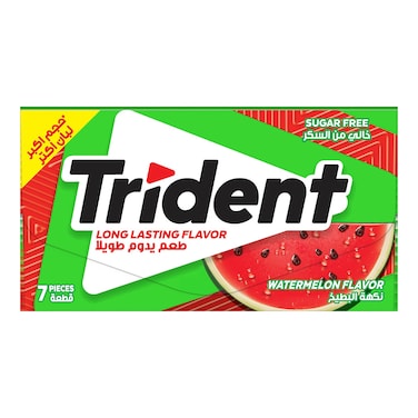 لبان ترايدنت بالبطيخ - 13.5 جرام