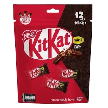 Kitkat Mini Dark Chocolate - 12 Pieces