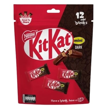 Kitkat Mini Dark Chocolate - 12 Pieces