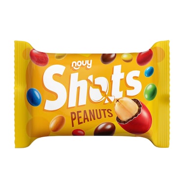 Novy Shots Candy with Peanuts