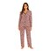 بيجامة نسائية فانيليا مقاس XL - سلامون - 3401