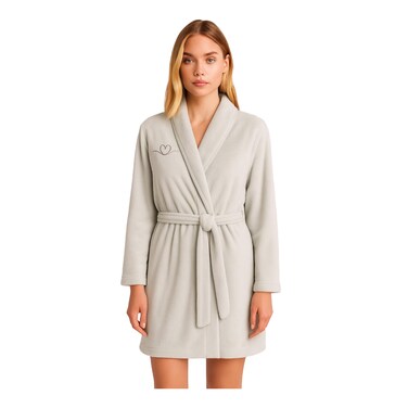 روب فانيليا نسائي - مقاس XL - رمادى - 3415