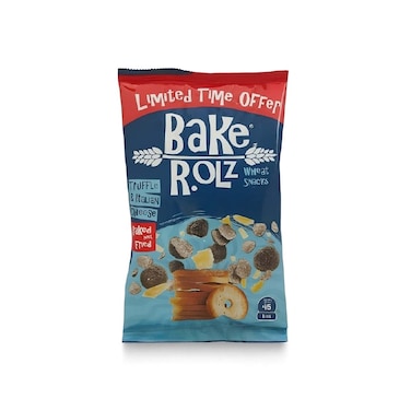 Bake Rolz Wheat Snacks with Truffle Italian Cheese Flavor - 85 gram