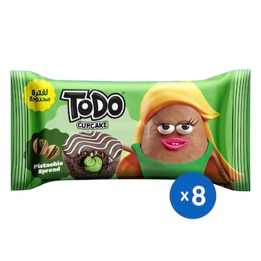 Todo Cupcake Pistachio - 8 Pieces