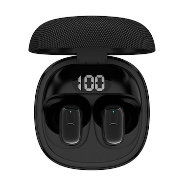 سماعة أذن لاسلكية أي ترين مع حافظة شحن فابريك - أسود