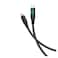 Levant Magnetic Fast Charging USB-C Cable with Digital Screen 100W - 1 Meter - Black - MP364