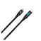 Levant Magnetic Fast Charging USB-C Cable with Digital Screen 100W - 1 Meter - Black - MP364