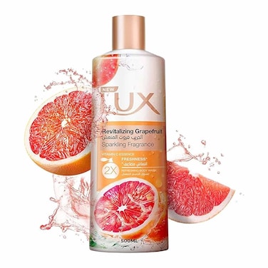 غسول الجسم لوكس المنعش بالجريب فروت - 500 مل