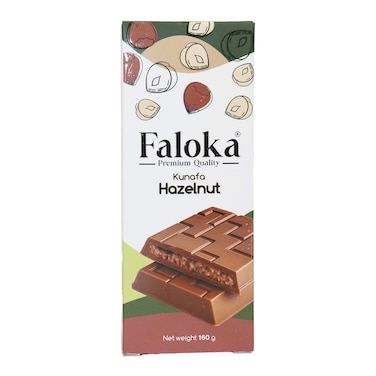 Faloka Chocolate Kunafa Hazelnut - 160gm