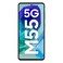 موبايل سامسونج جالكسي M55 - شاشة 6.7 بوصة 256 جيجابايت/8 جيجابايت ثنائي الشريحة بشبكة الجيل الخامس - أخضر فاتح