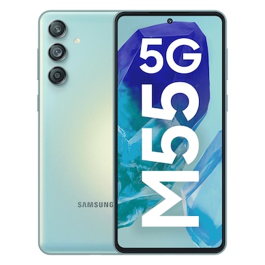 Samsung Galaxy M55 - 6.7-inch 128GB/8GB Dual SIM 5G Smartphone - Light Green
