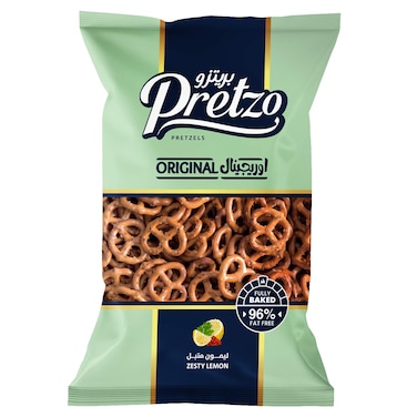 مقرمشات بريتزو ميكسي بنكهة الليمون المتبل - 70-80 جم