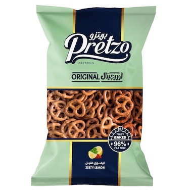 مقرمشات بريتزو ميكسي بنكهة الليمون المتبل - 70-80 جم