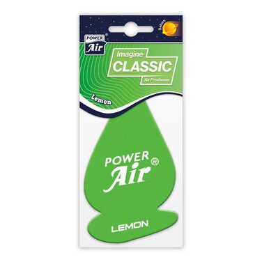 Power Air Imagine Classic Car Air Freshener with Lemon Scent