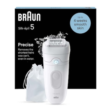 جهاز ازالة الشعر براون سيلك ابيل 5 - أبيض - SE5-011