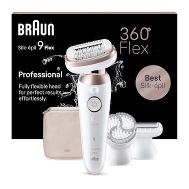 Braun Silk Epil 9 Flex Epilator - White - 9-060