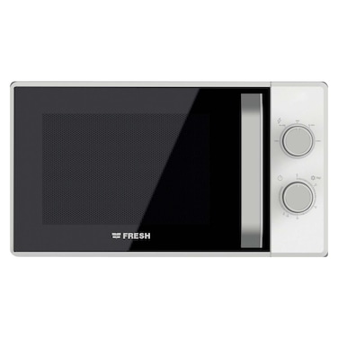 ميكروويف فريش 25 لتر 850 واط تحكم ميكانيكي - فضي - FMW-25MC-S
