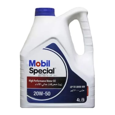 زيت محركات موبيل سبيشال - 4 لتر - 20W-50 - 3000K كم