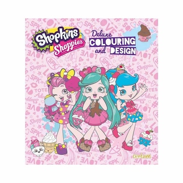 كتاب التصميم والتلوين شوبيز ديلوكس