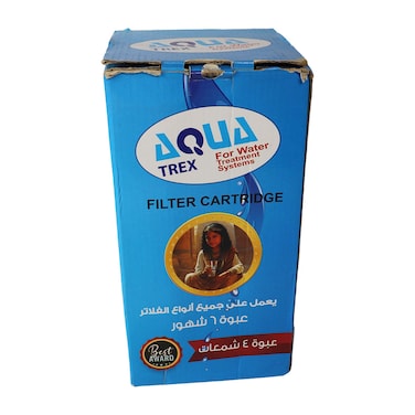 AQUA TREX PACK OF 4 CANDLES