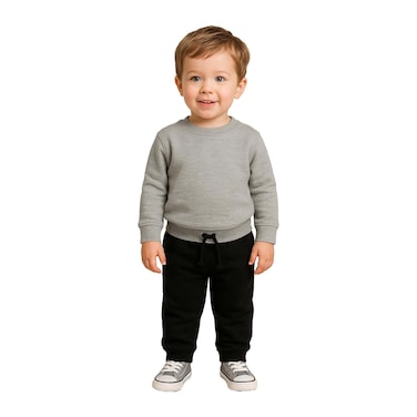 بنطلون أطفال إيزور - أسود - مقاس 1-3 سنوات