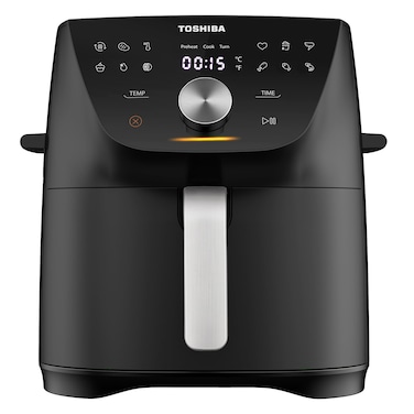 Toshiba Air Fryer 7.4 Liters 1700 Watt Digital - Black - AF-74CP1VREG(H)