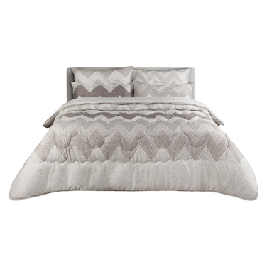 لحاف مايكروفايبر مطبوع فوربد - 235 * 235 سم