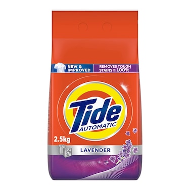 مسحوق غسيل تايد أوتوماتيك برائحة اللافندر - 2.5 كجم