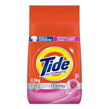 مسحوق غسيل تايد أوتوماتيك بلمسة داونى - 2.5 كجم