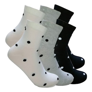 SOLO WOMEN SOCKS PACK OF 3 DOTS
