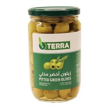 زيتون أخضر مخلي تيرا - 650 جرام