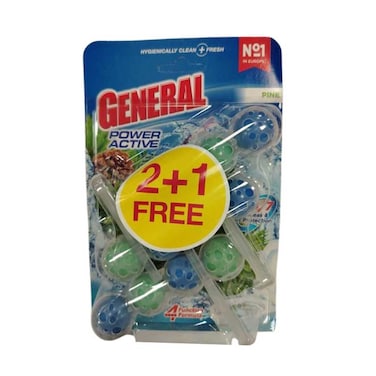 منظف التواليت جنرال باور اكتيف برائحة الصنوبر - 150 جرام