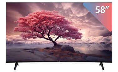 Jac 58 Inch LED 4K UHD Smart TV - Black - 58JD8131F