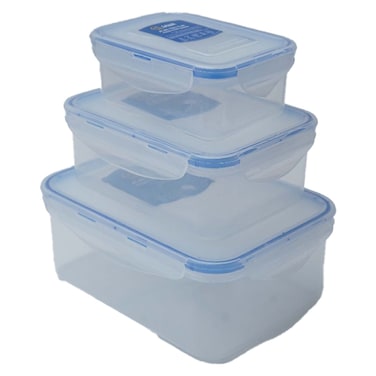 علبة بلاستيكية ماى تشويس لحفظ الطعام - ٣ قطع - H2.11.20.7