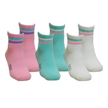 SOLO WOMEN SOCKS PACK OF 3 PASTEL2
